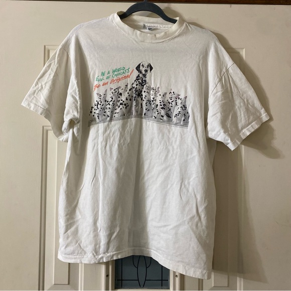 Hanes Tops - LAST CHANCE Vintage 80s In A World Full Of Copycats Be An Original Dalmatian Lg